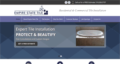 Desktop Screenshot of empirestatetile.com